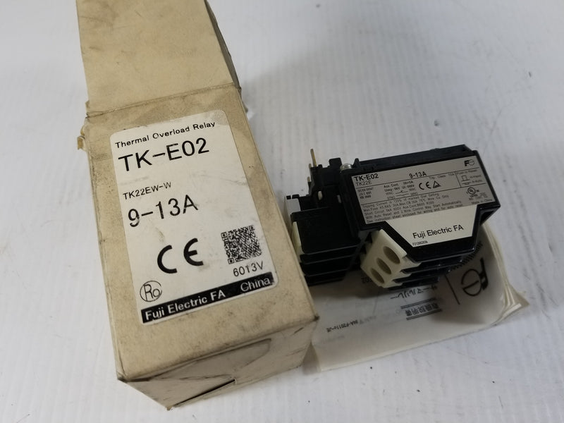 Fuji Electric TK-E02 9-13A Overload Relay