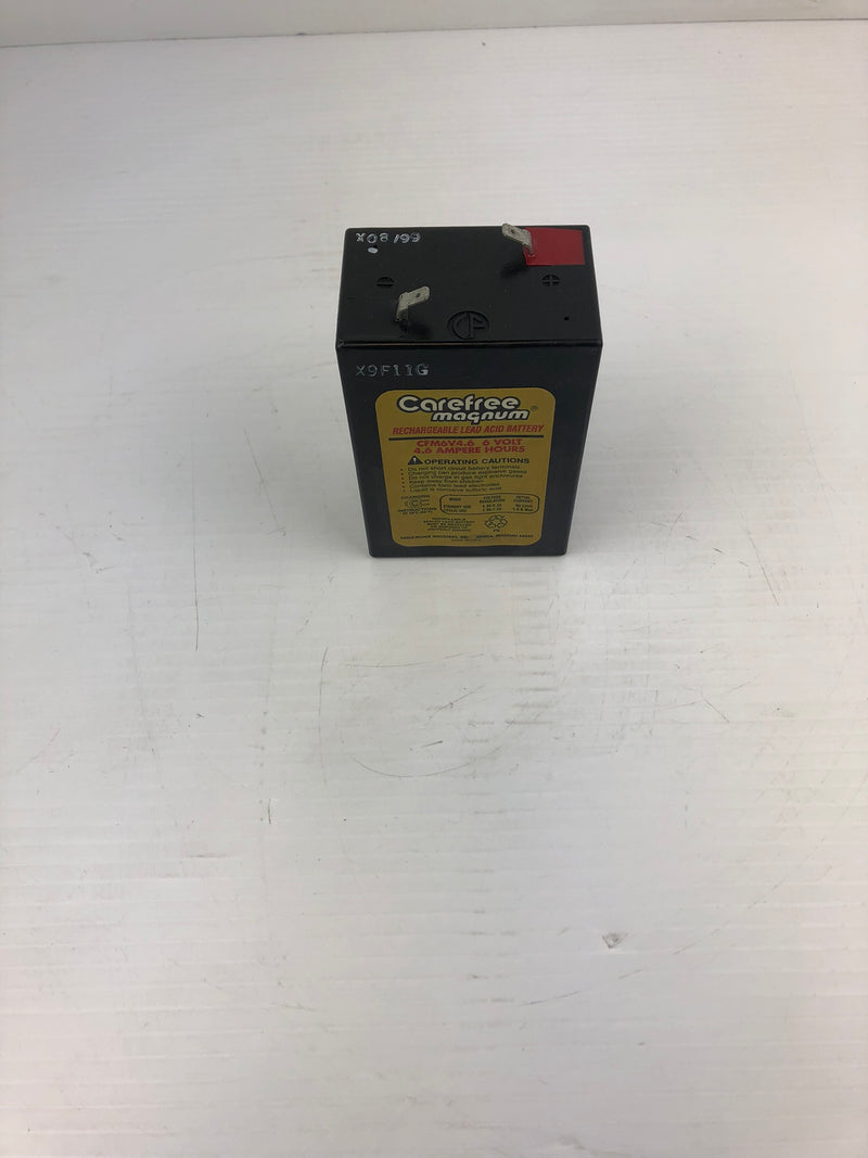 Eagle Picher Carefree Magnum CFM 6V4.6 Rechargeable Battery