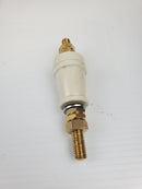 Ceramic-Porcelain Insulator - Electrical Insulator W/ Nuts & Bolts