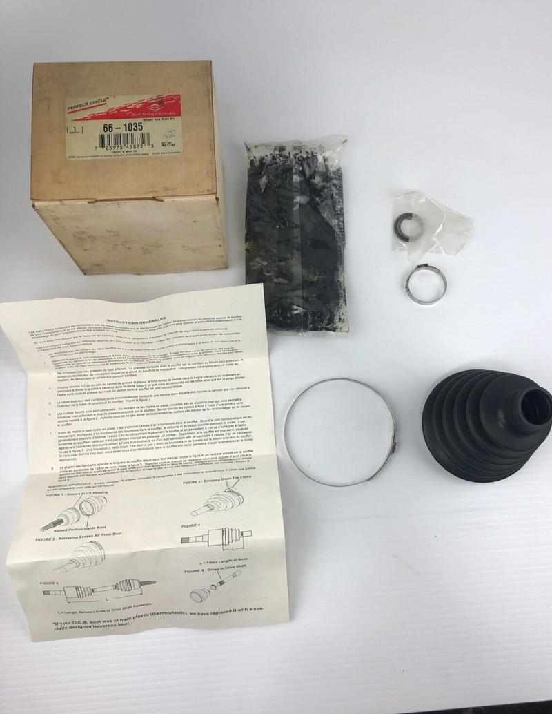 Perfect Circle 66-1035 CV Joint Boot Kit 86427