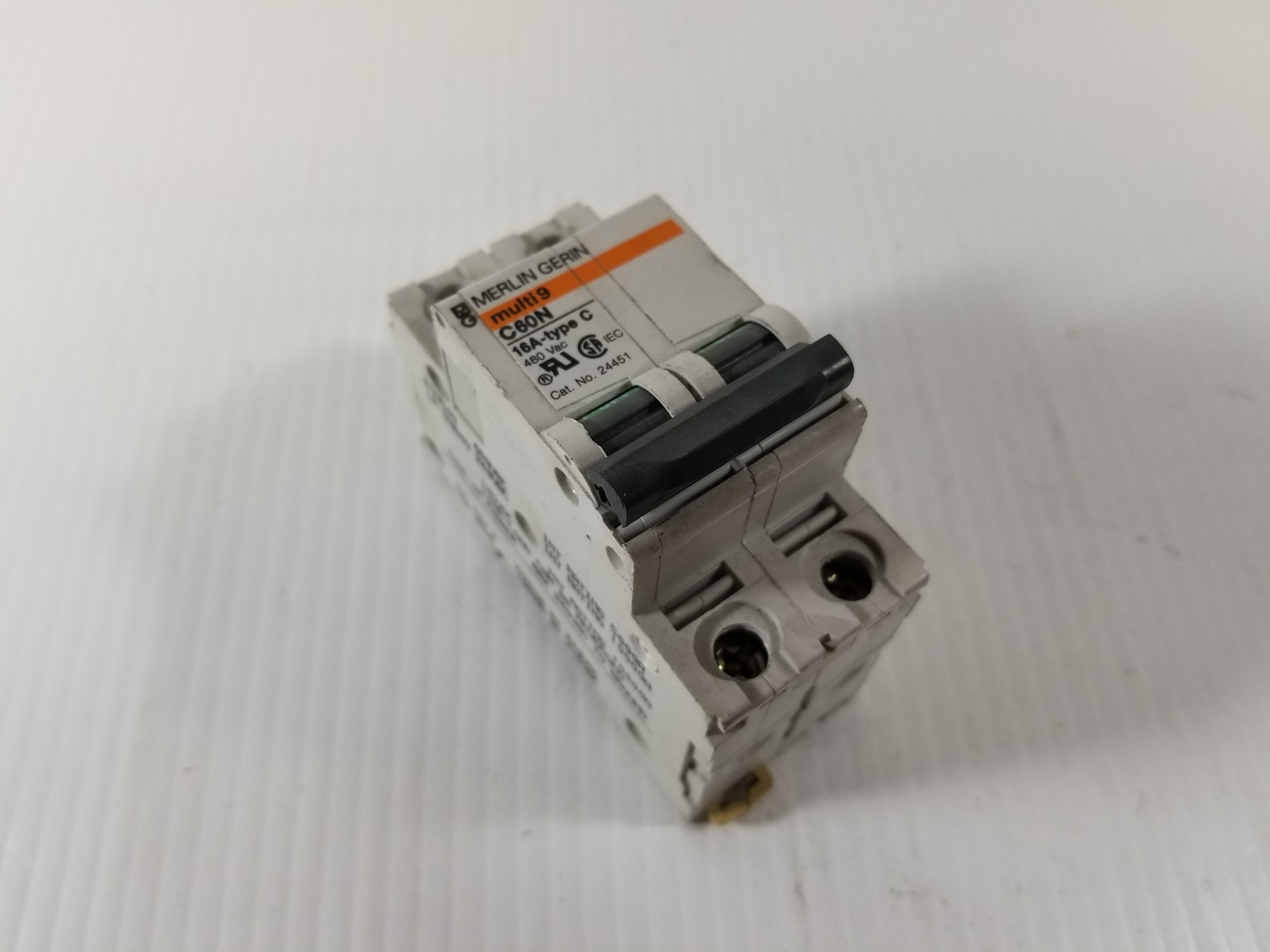 Merlin Gerin C60N 24451 2-Pole 16A Circuit Breaker
