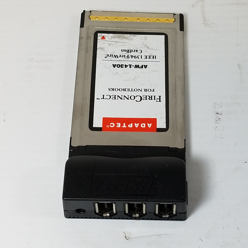 Adaptec FireConnect AFW-1430A IEEE 1394/FireWire CardBus