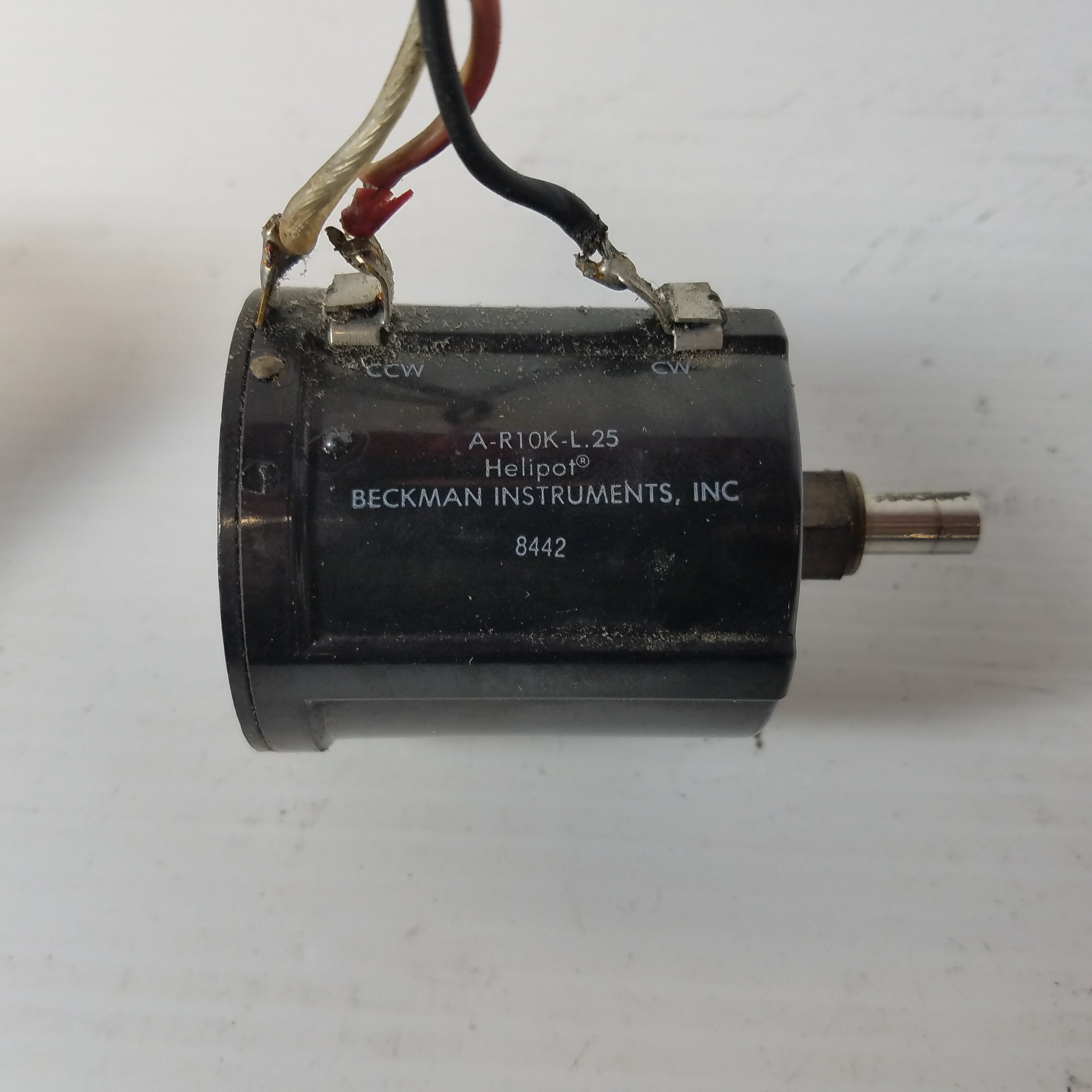 Beckman Instruments Helipot A-R10K-L.25 Motor - Lot of 2