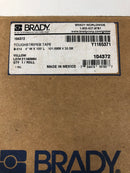 Brady Toughstripe Tape Yellow 4"x100' 1 Roll 104372 B-514