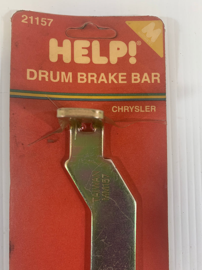 Help! Drum Brake Bar 21157 Chrysler