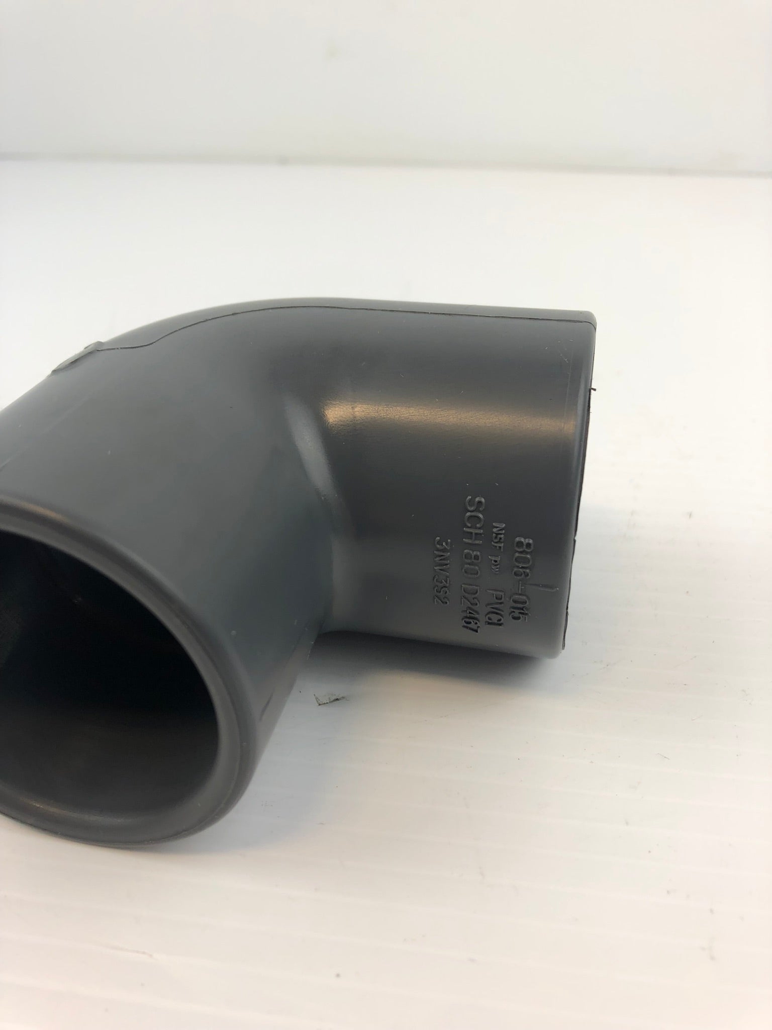 Spears 806-015 PVC 1-1/2" Pipe Elbow Fitting SCH-80 NSF D2467 Gray