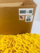 Yellow Plastic Chain 1.5" x 100' 30002-100