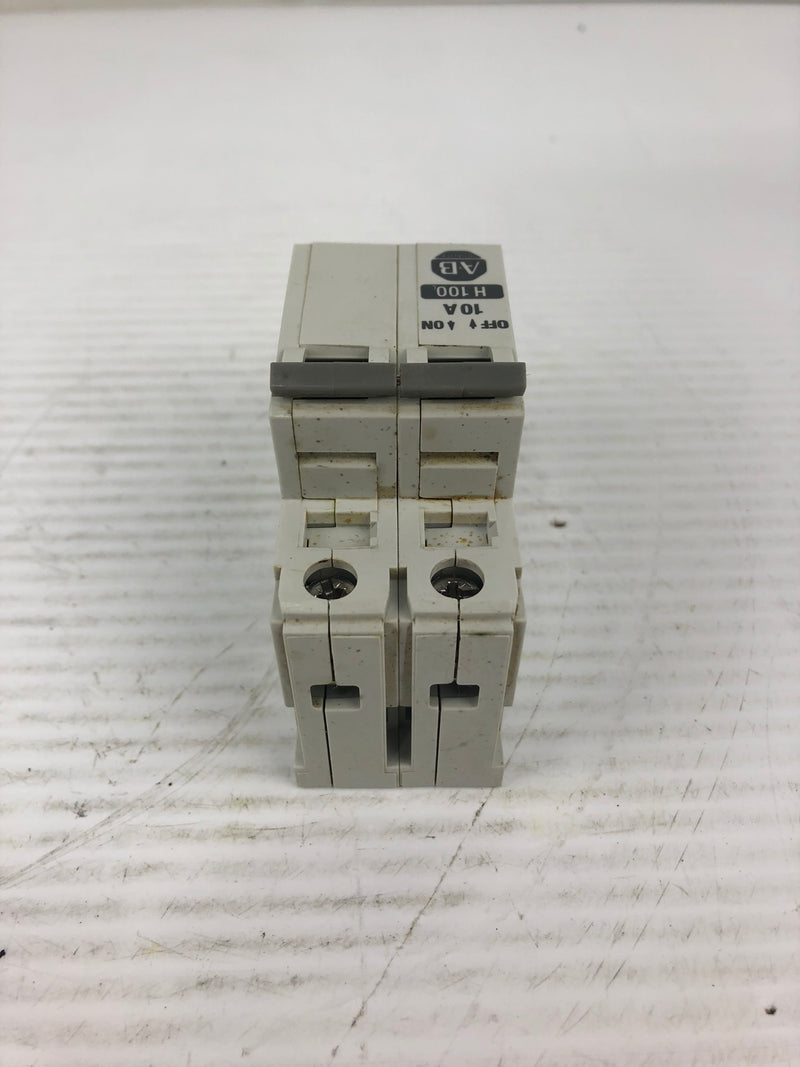 Allen-Bradley 1492-CB2 H100 Series B Circuit Breaker 10A 2 Pole