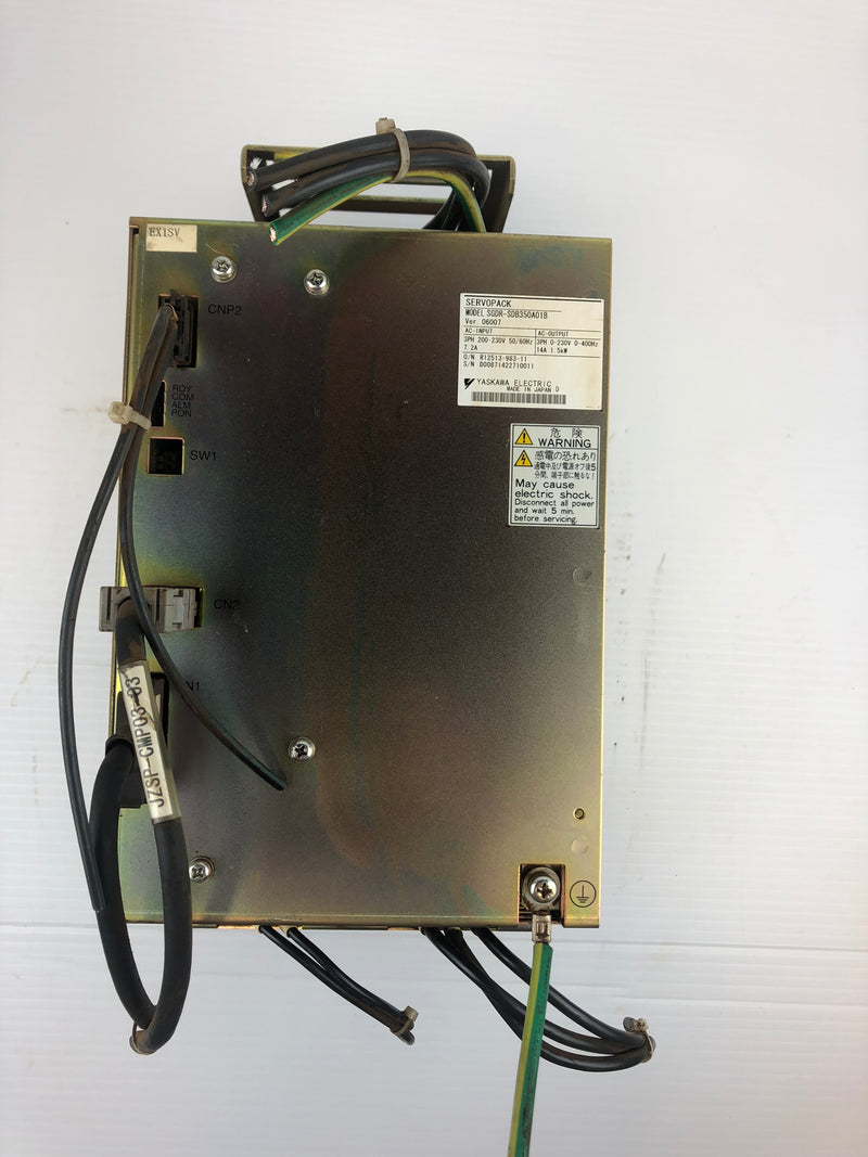 Yaskawa Electric SGDR-SDB350A01B ServoPack Drive 3PH