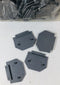 Single Level Terminal Block Cover End Plate 43010 (Lot of 90)