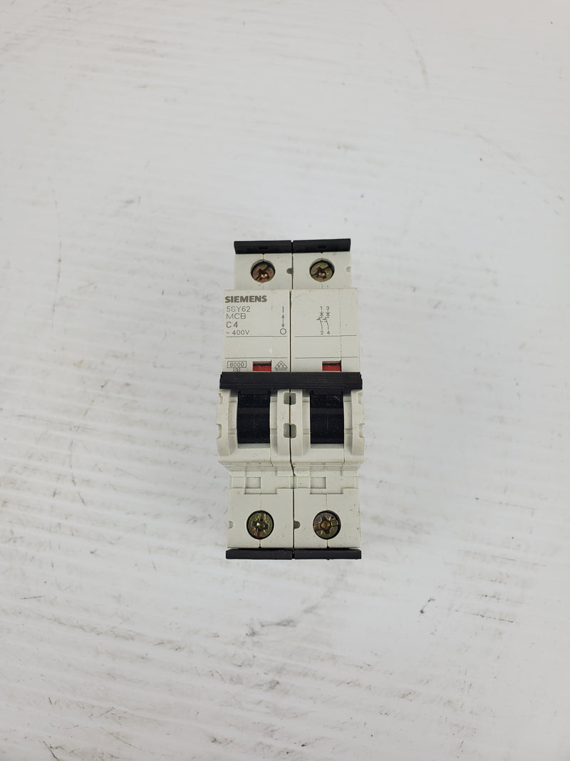 Siemens 5SY62 Circuit Breaker MCB C4 ~400V