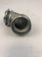 O-Z Gedney Co. Conduit Adapter Fitting 4Q-9150-1-1/2 90 Degree Iron Elbow No Cap