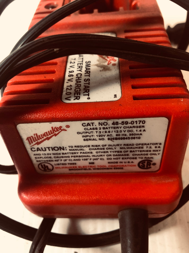 Milwaukee Class 2 Smart Start Battery Charger 48-59-0170