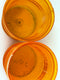 Orange Beacon Light Cover 5-3/4 Tall x 6-1/4 Diameter Lot of 2