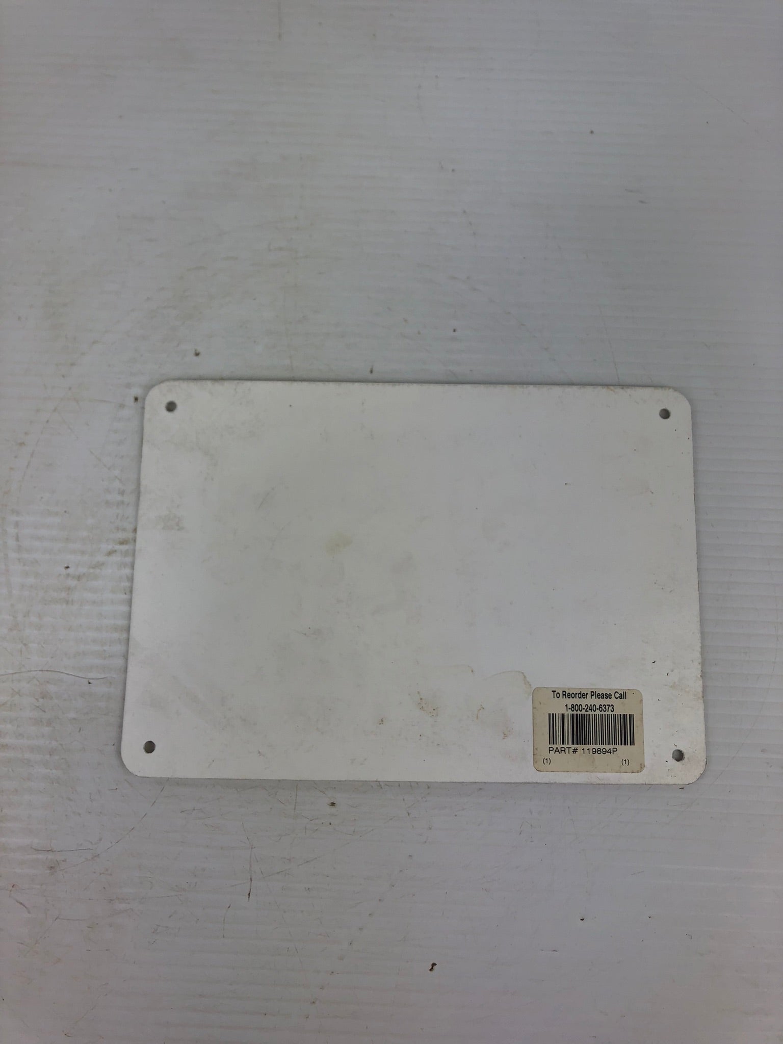 Accuform 119894P Plastic Sign Emergency Exit Only Alarm Will Sound 10x7" MEXT551