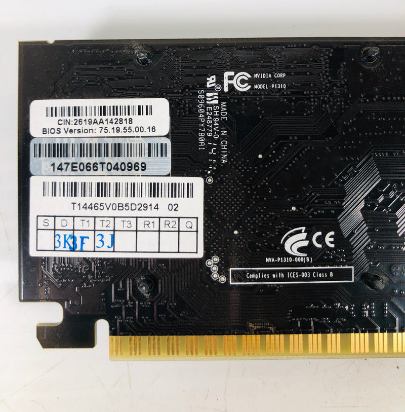 Nvidia P1310 Graphics Card P/N O2G-P3-2619-KR