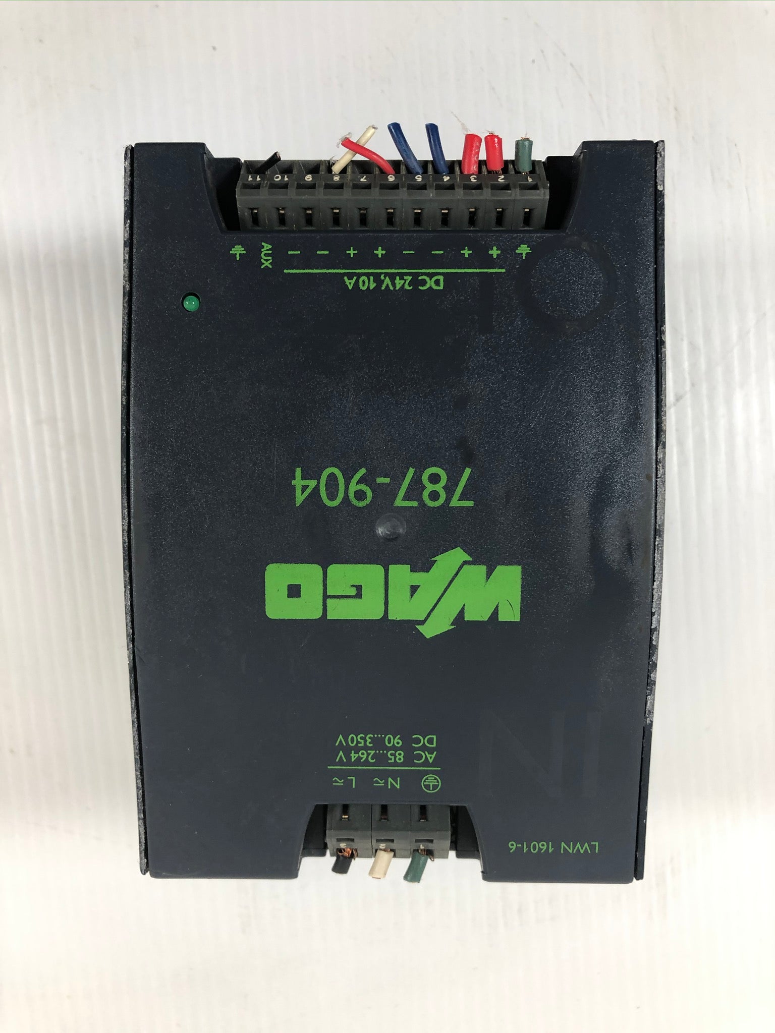 Wago LWN 1601-6C1 AC-DC/DC-DC Power Supply Converter 787-904 10A 24VDC