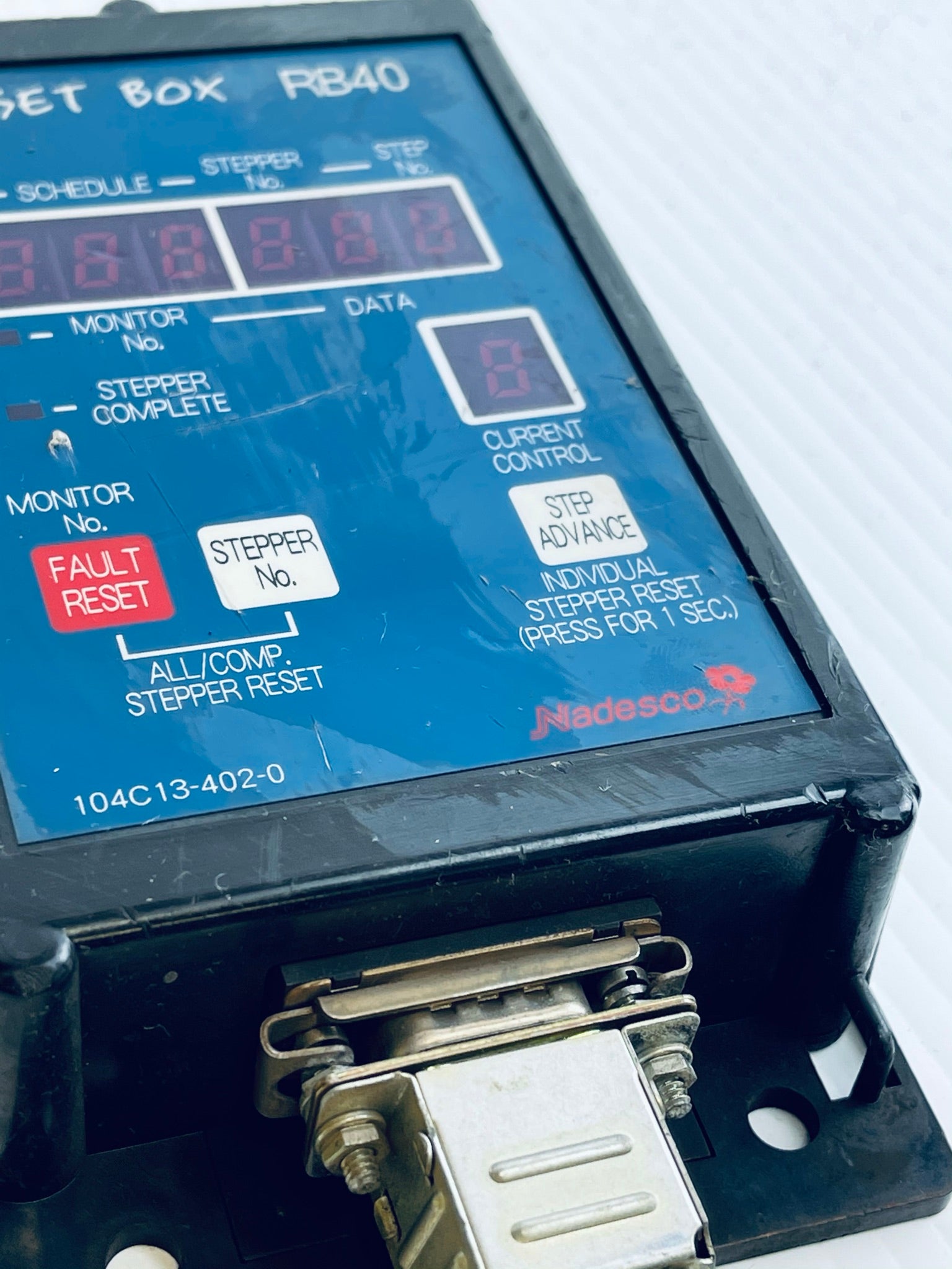 Nadesco RB40 104C13-402-0 Reset Box