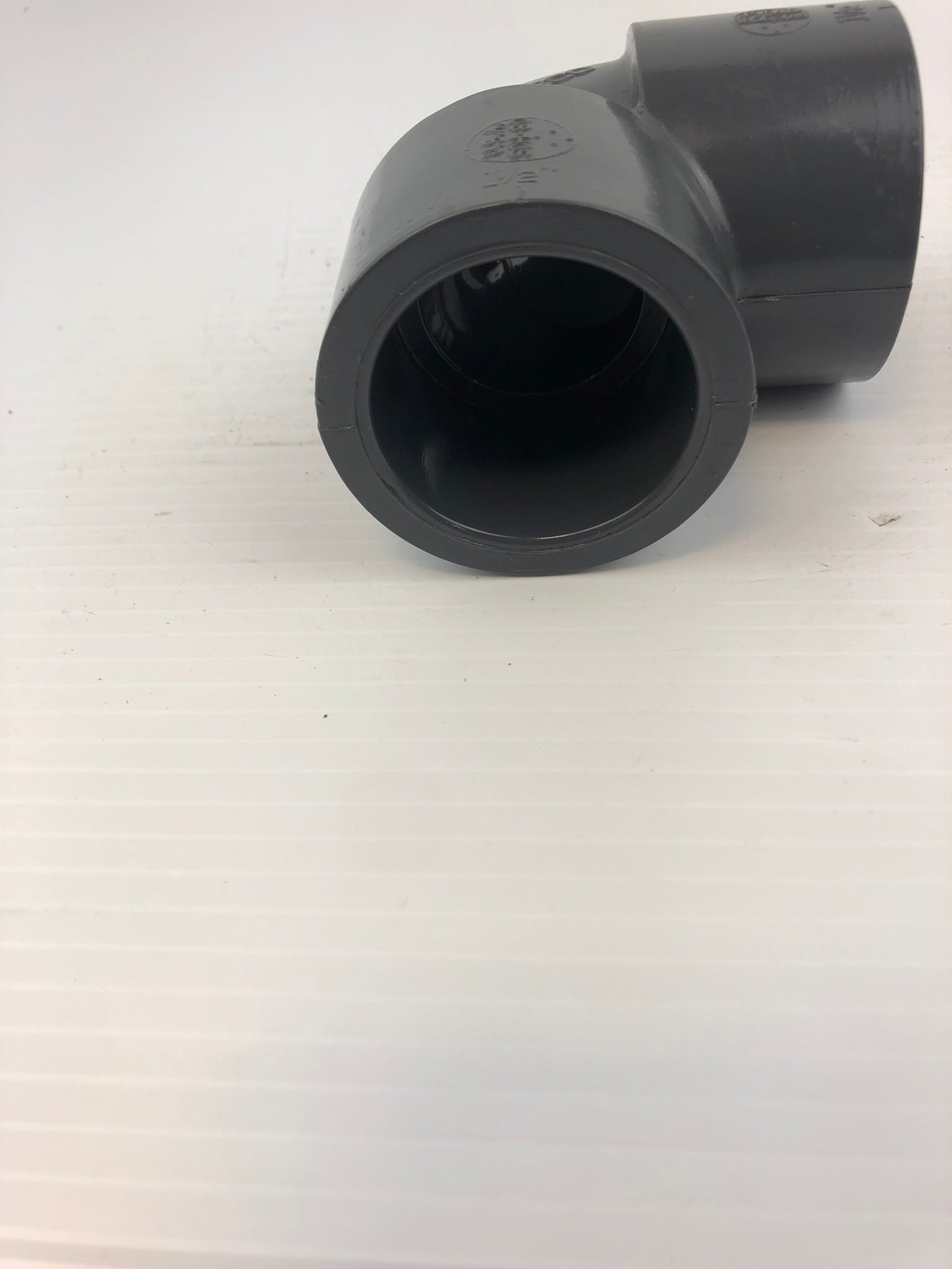NIBCO SCH-80 Elbow Fitting 1-1/2" PVC-1 Gray