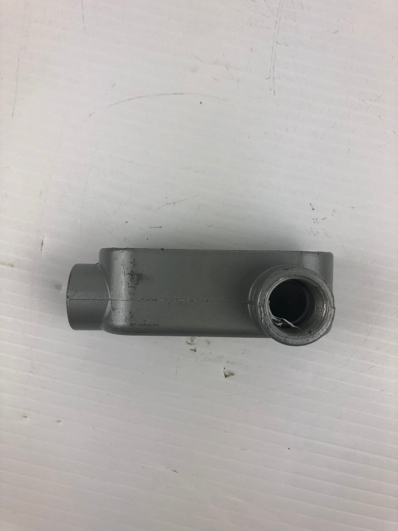 E 30640 1/2" LL Conduit Body Vol. 4.25 CU IN