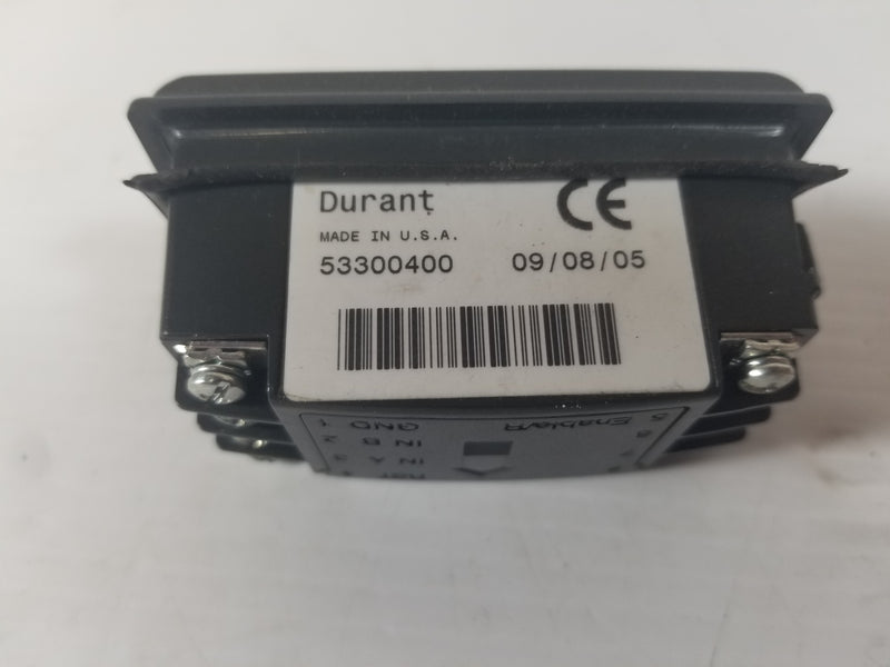 Durant 53300400 Totalizer Counter