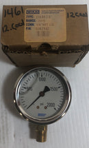 Wika Gauge 213.53 2.5" 0-2000 PSI 976142