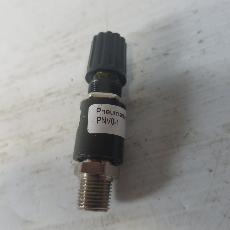 Pneumadyne PNV0-1 Needle Valve Flow Control