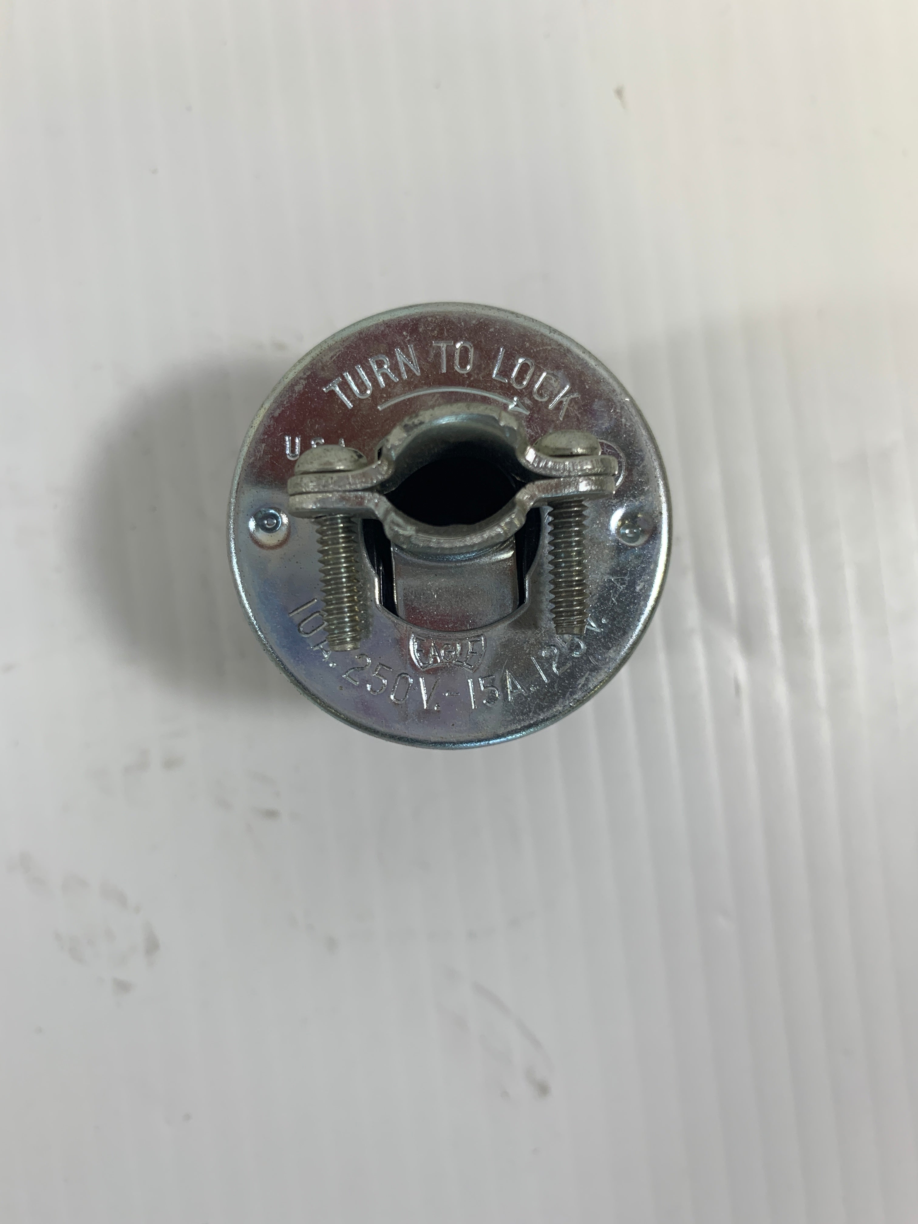 Leviton Locking Plug 7545-C Polarized 15A-125V