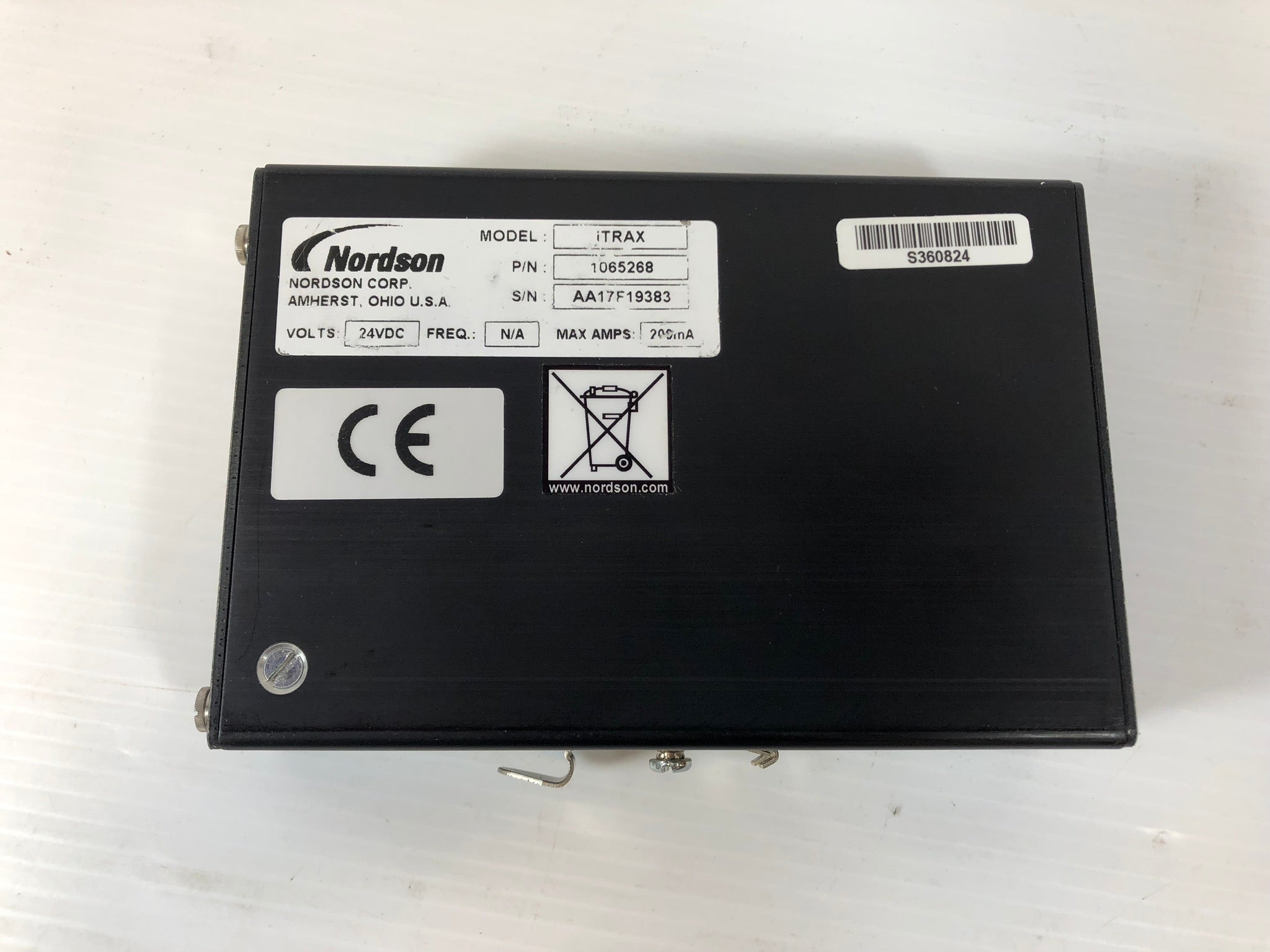 Nordson iTRAX CanWorks Spray Monitor 1065268 24VDC