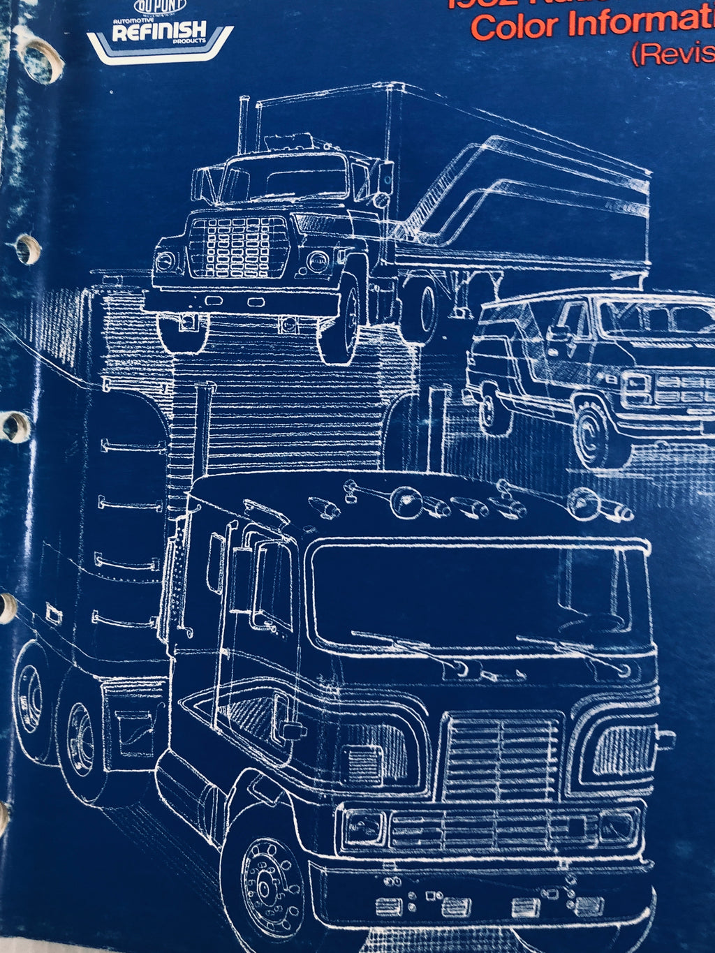 Dupont Paint Refinish Colors Fleet Aircraft Aviation Vintage Catalogs