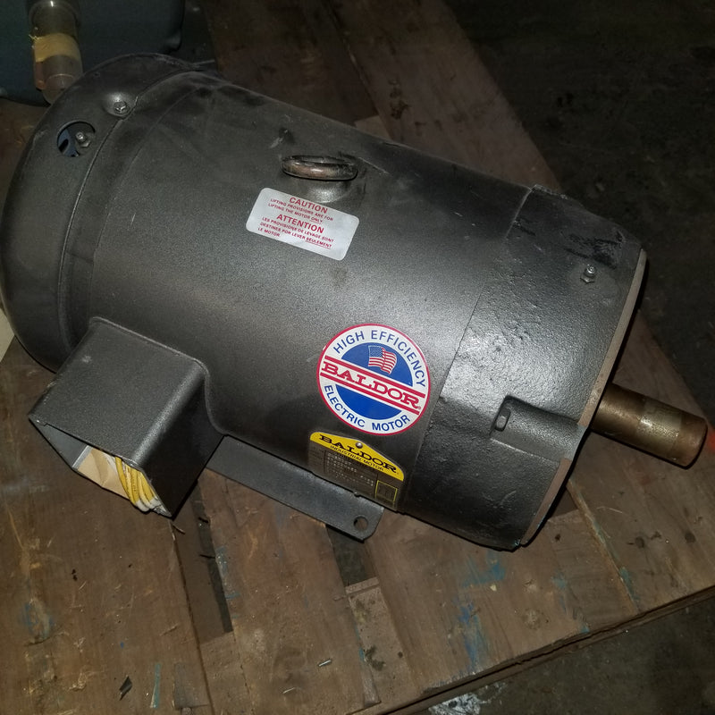 Baldor GM3710T 3-Phase 7-1/2HP Electric Motor