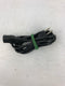 Honglin HL-004 Power Supply Cord E254927 - 3 Prong Universal Fit PC Cable
