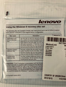 Lenovo Windows 8 Recovery Media 3 CD Set