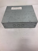 Electrical Junction Box 12" x 10.5" x 3.5" P00570112 138907 Rev 2 Metal Storage