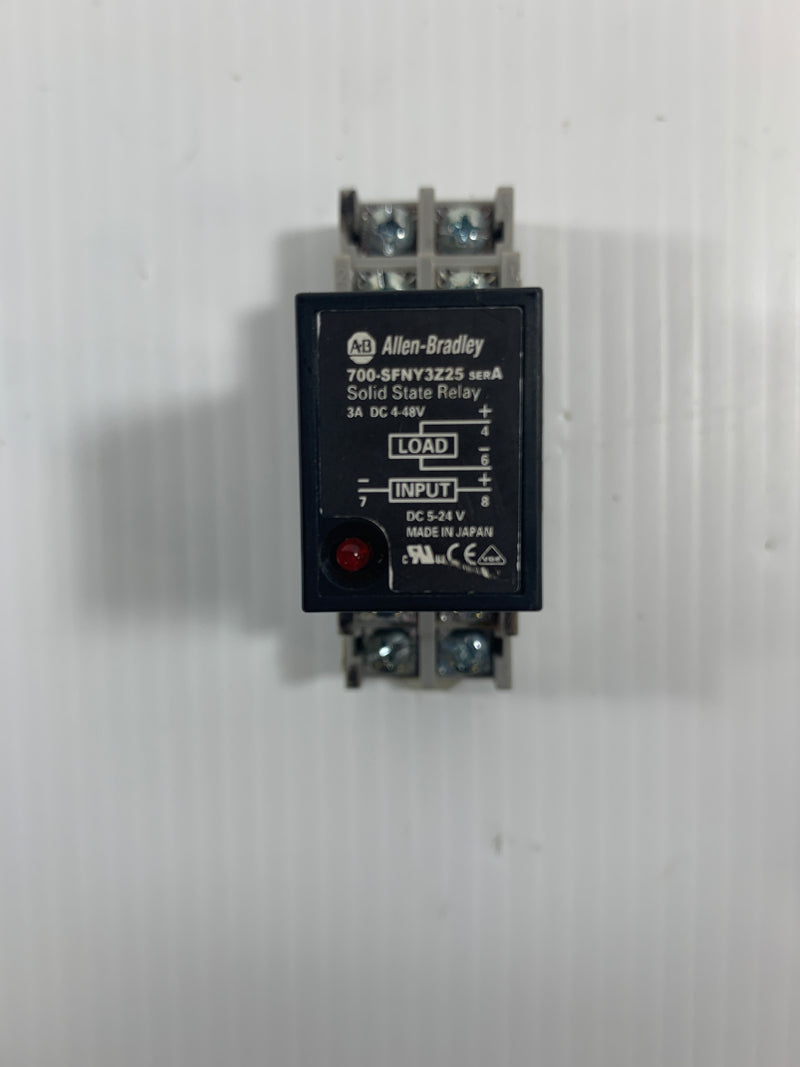 Allen-Bradley 700-SFNY3Z25 Series A Solid State Relay