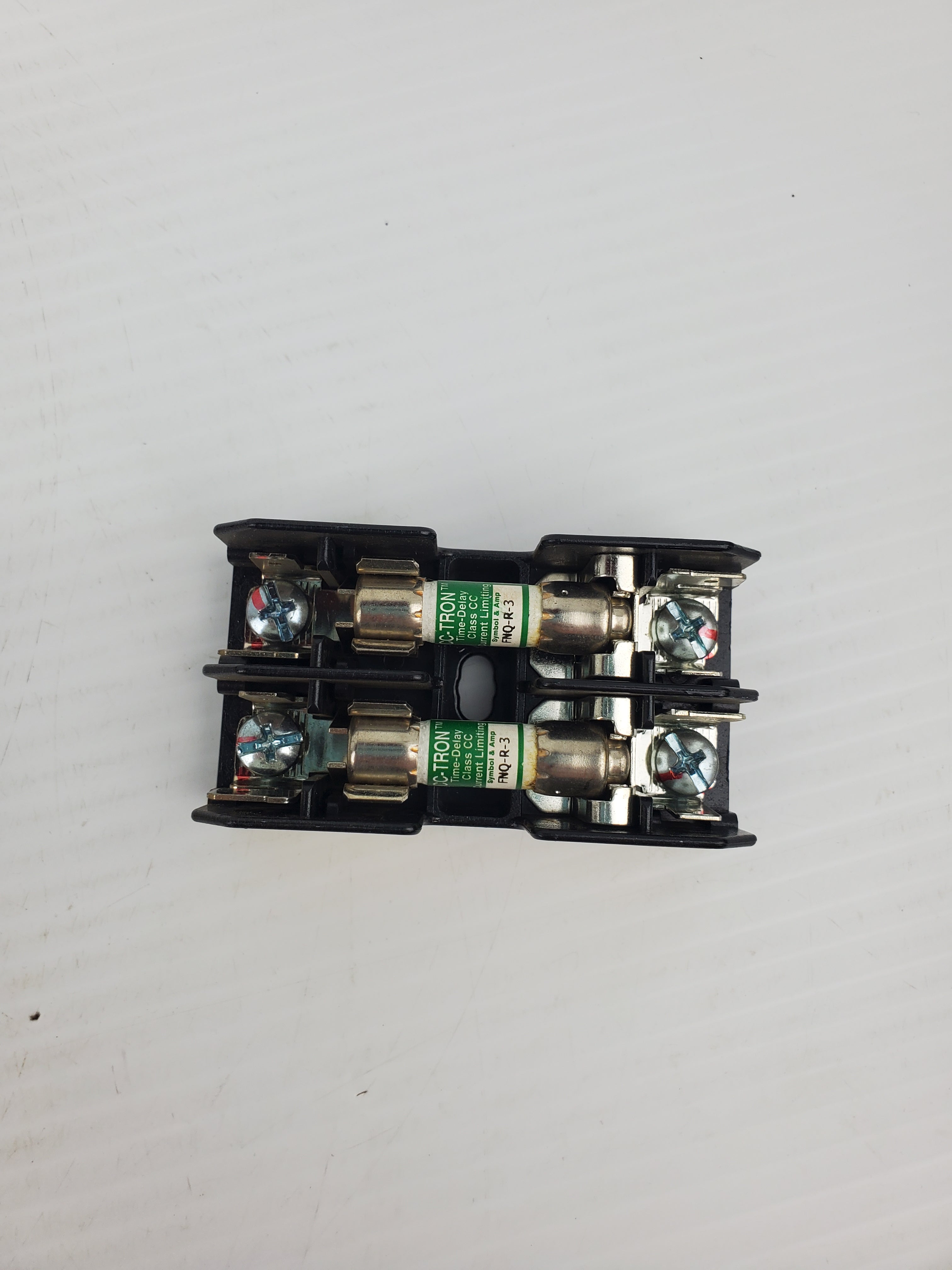 Bussman BC6032SQ Fuse Holder with Fuses - Lot of 2