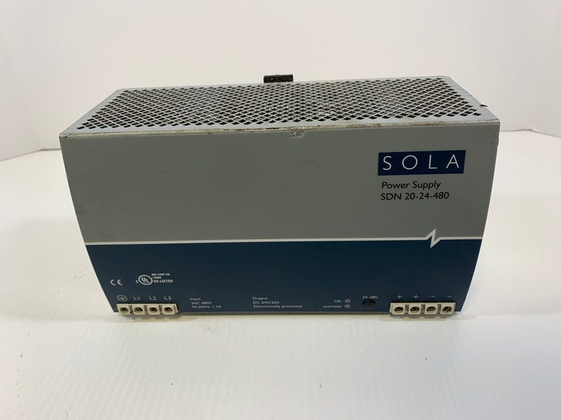 Sola Power Supply SDN 20-24-480
