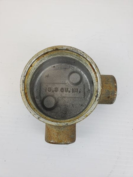 Crouse-Hinds 3/4" Gual-26 Aluminum Hub Conduit Outlet Box