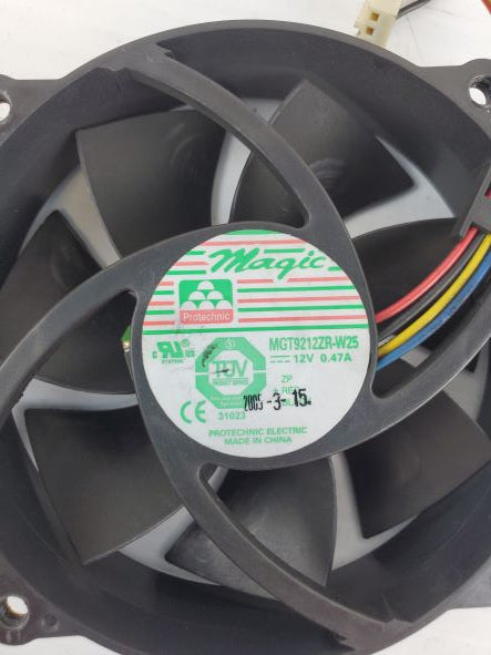 Magic MGT9212ZR-W25 Cooling Fan 12V 0.47A