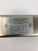 Samil NFM-210TS Noise Filter 250VAC 10A 50/60Hz T.V. 2000V