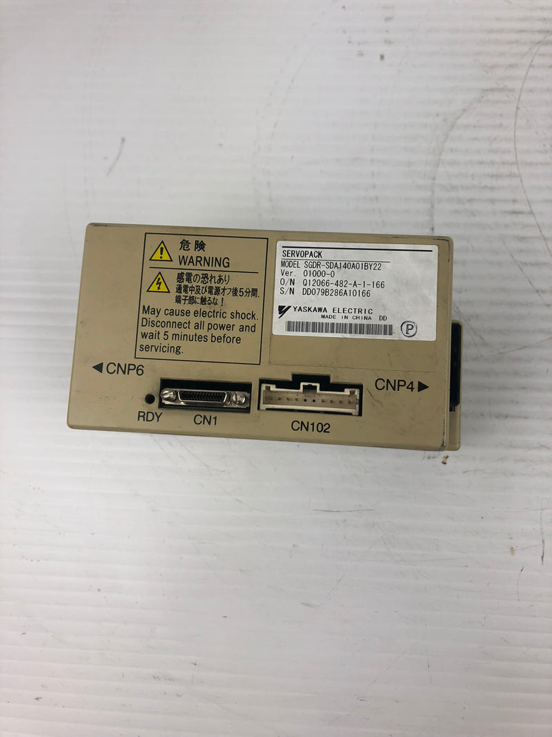 Yaskawa Electric SGDR-SDA140A01BY22 Servopack