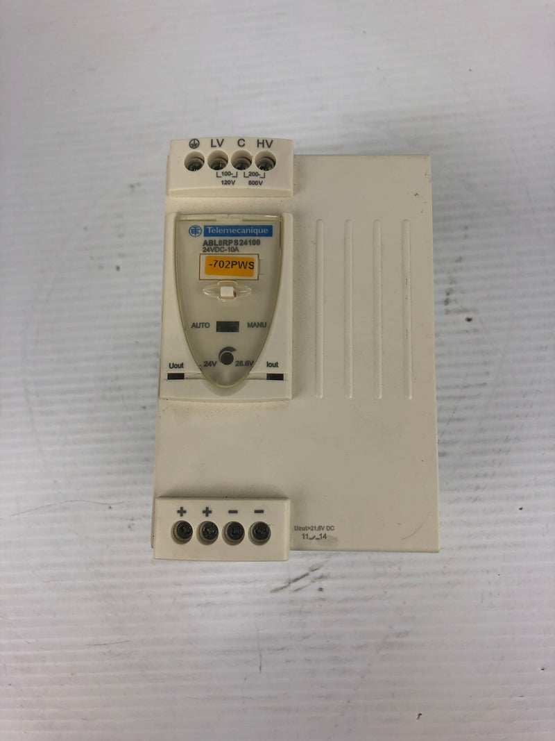 Schneider Electric ABL8RPS24100 Power Supply 24VDC-10A