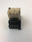 OMRON LY4N-D2 Relay 24VDC with Base 0348H 10A240V