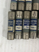 Buss Fusetron Dual Element Fuse FNA 1 Lot of 12