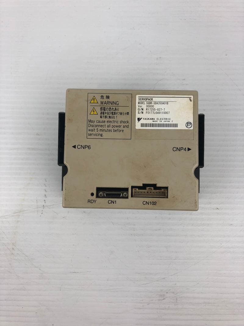 Yaskawa SGDR-SDA350A01B Servopack Drive (Casing Damage)