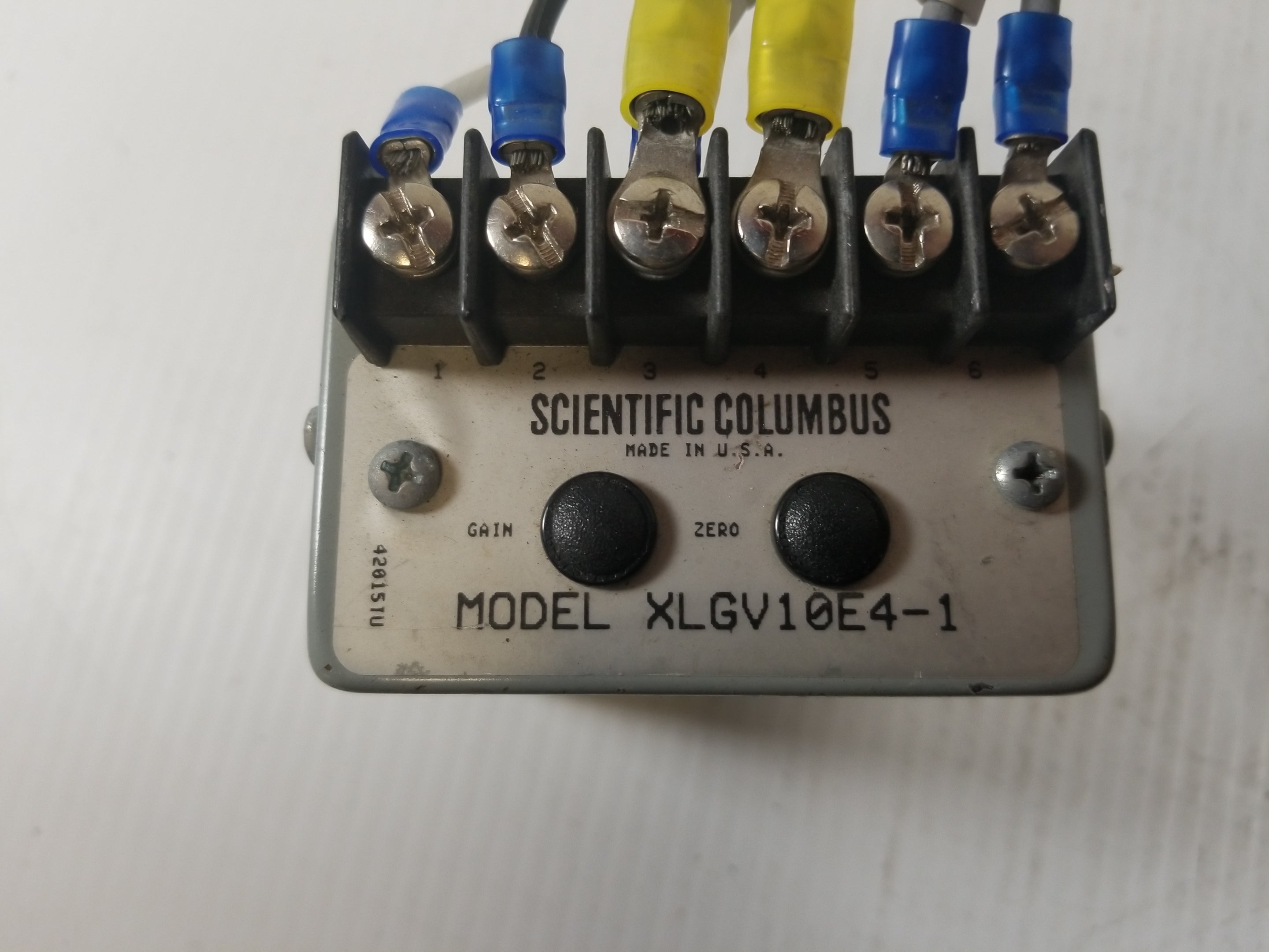 Scientific Columbus XLGV10E4-1 Voltage Transducer