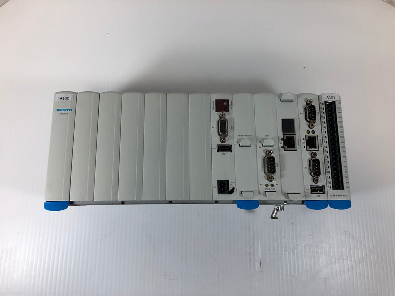 Festo CMXR-C2 PLC Controller with Modules System 552099 Series H4