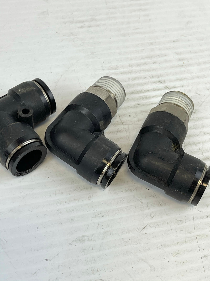 Pisco Elbow Fitting Lot of 3