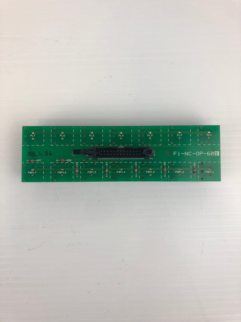Fanuc Fi-NC-OP-602 Circuit Board