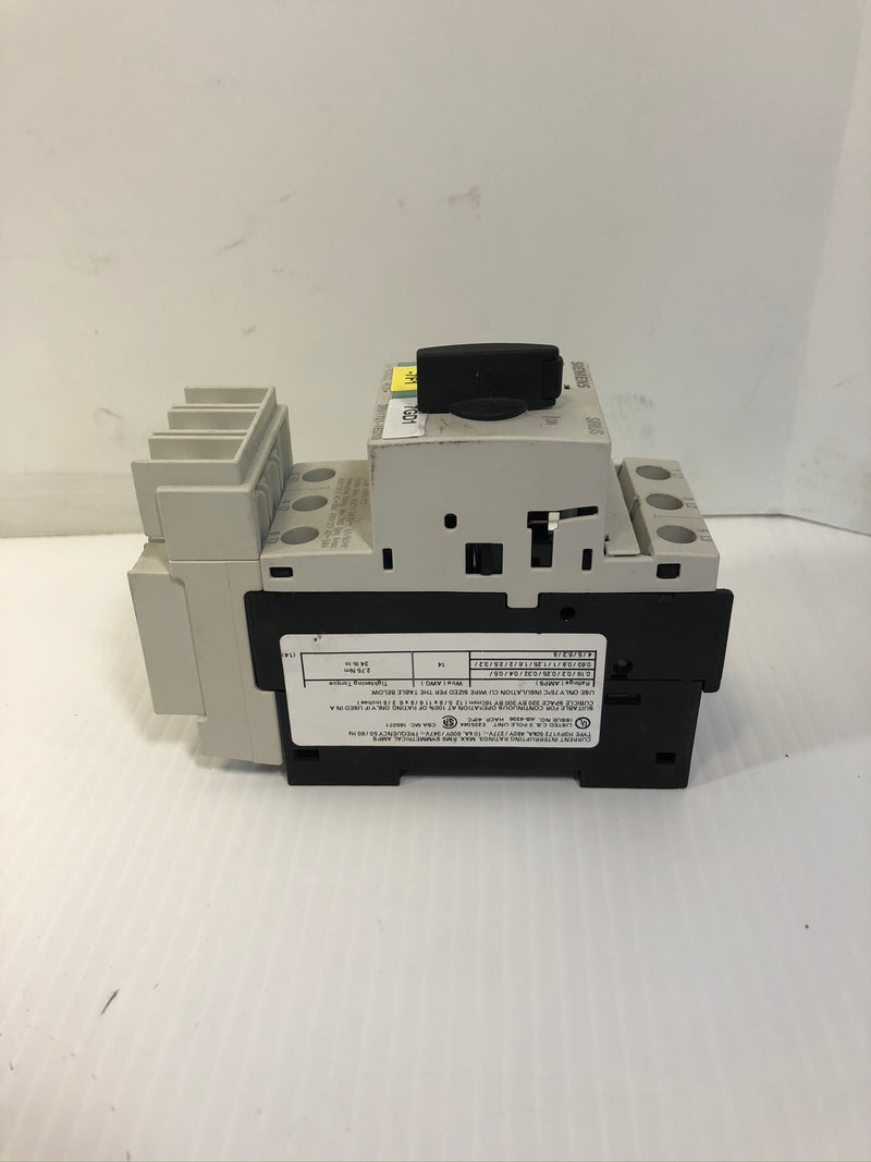 Siemens Sirius 3RV1721-1ED10 Circuit Breaker